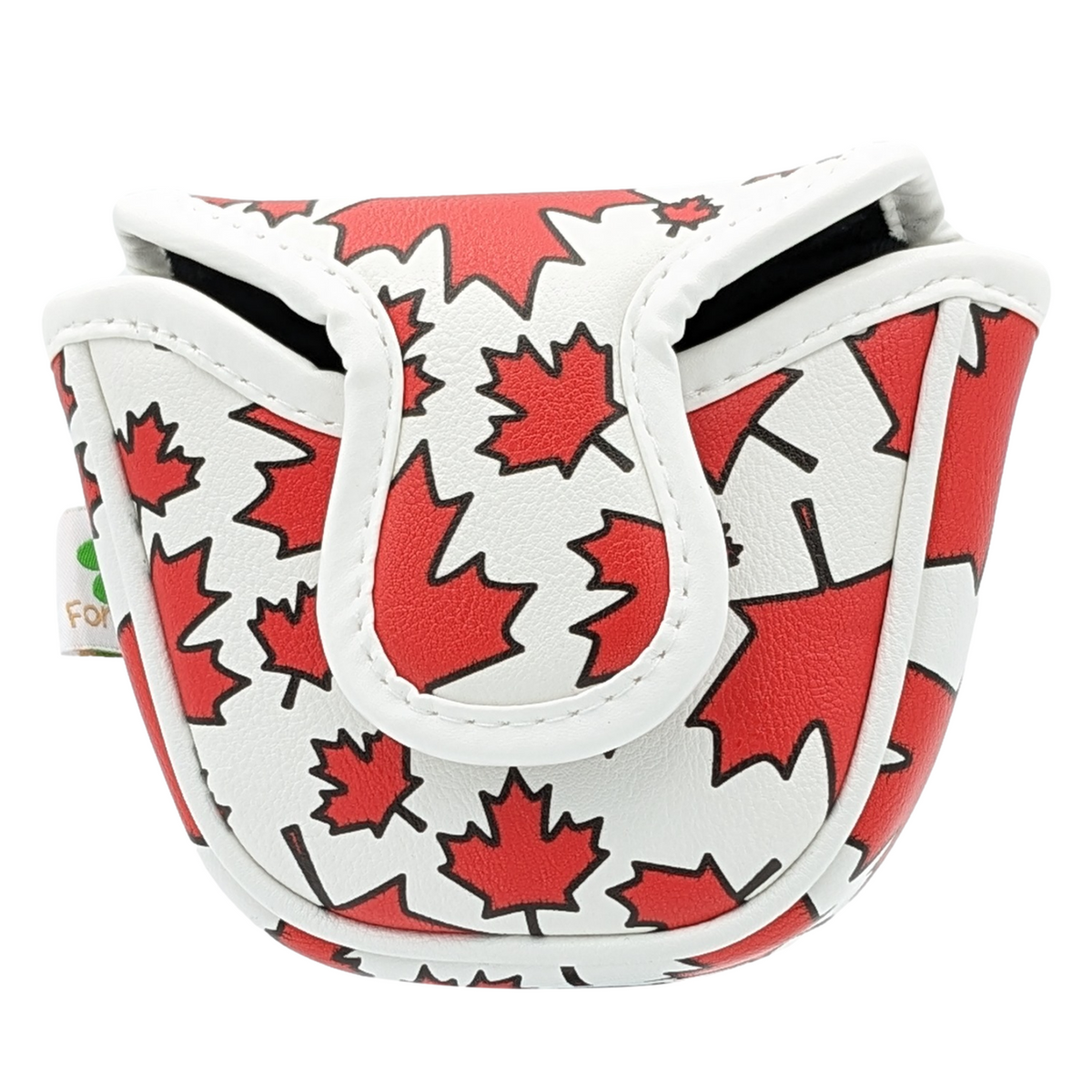 Canada Maple Leaves Pattern - Mallet Putter Head Cover