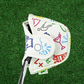 Golf Icons Pattern - Mallet Putter Head Cover