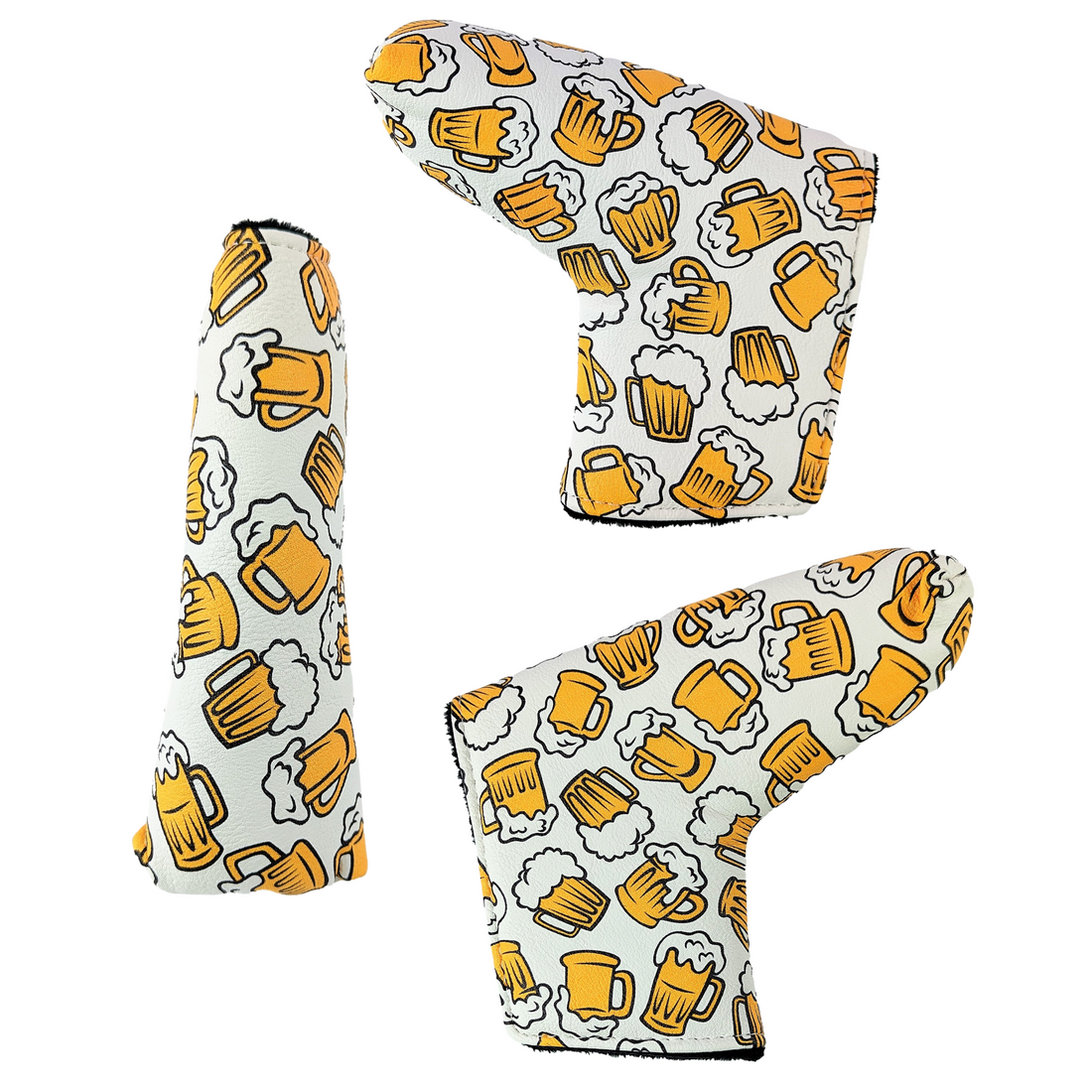 Beer Mugs Pattern - Blade Putter Head Cover