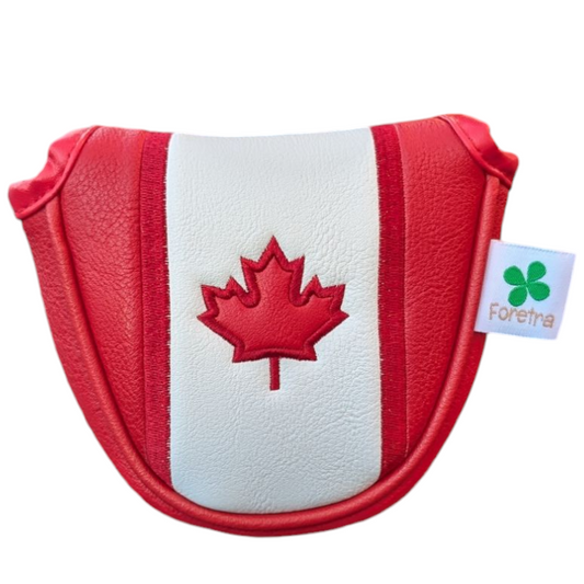 Canada Flag Mallet Putter Head Cover