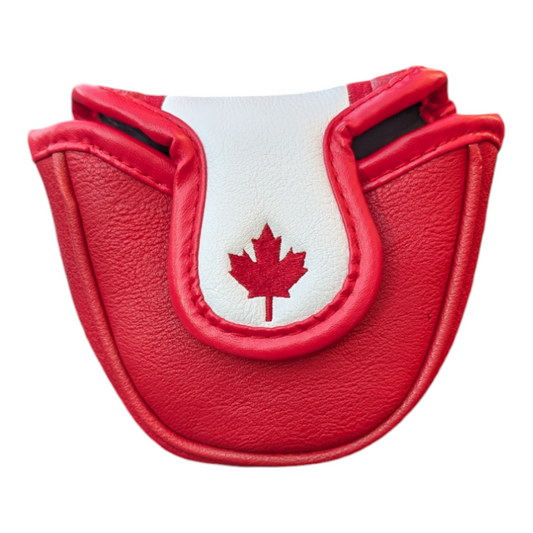 Canada Flag Mallet Putter Head Cover