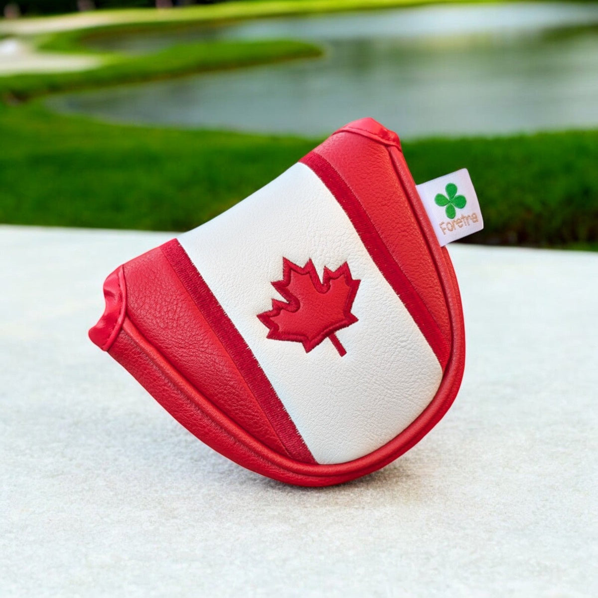 Canada Flag Mallet Putter Head Cover