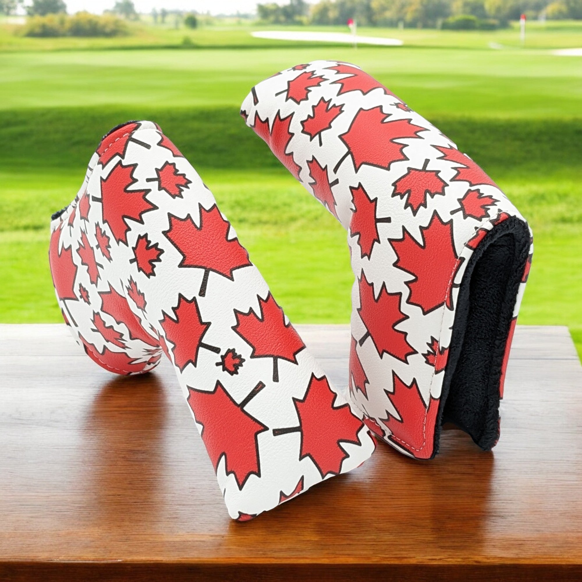 Canada Maple Leaves - Blade Putter Head Cover