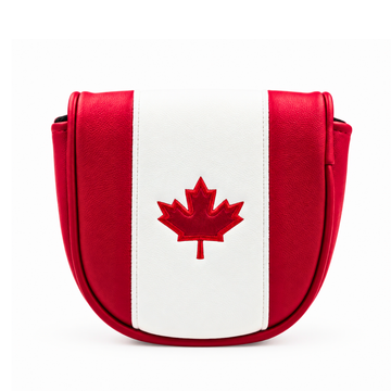 Canada Flag - Center Shaft Mallet Putter Head Cover