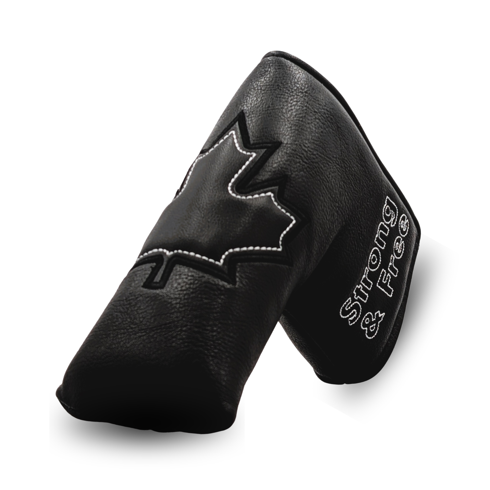 Black Canada Maple Leaf - Blade Putter Head Cover