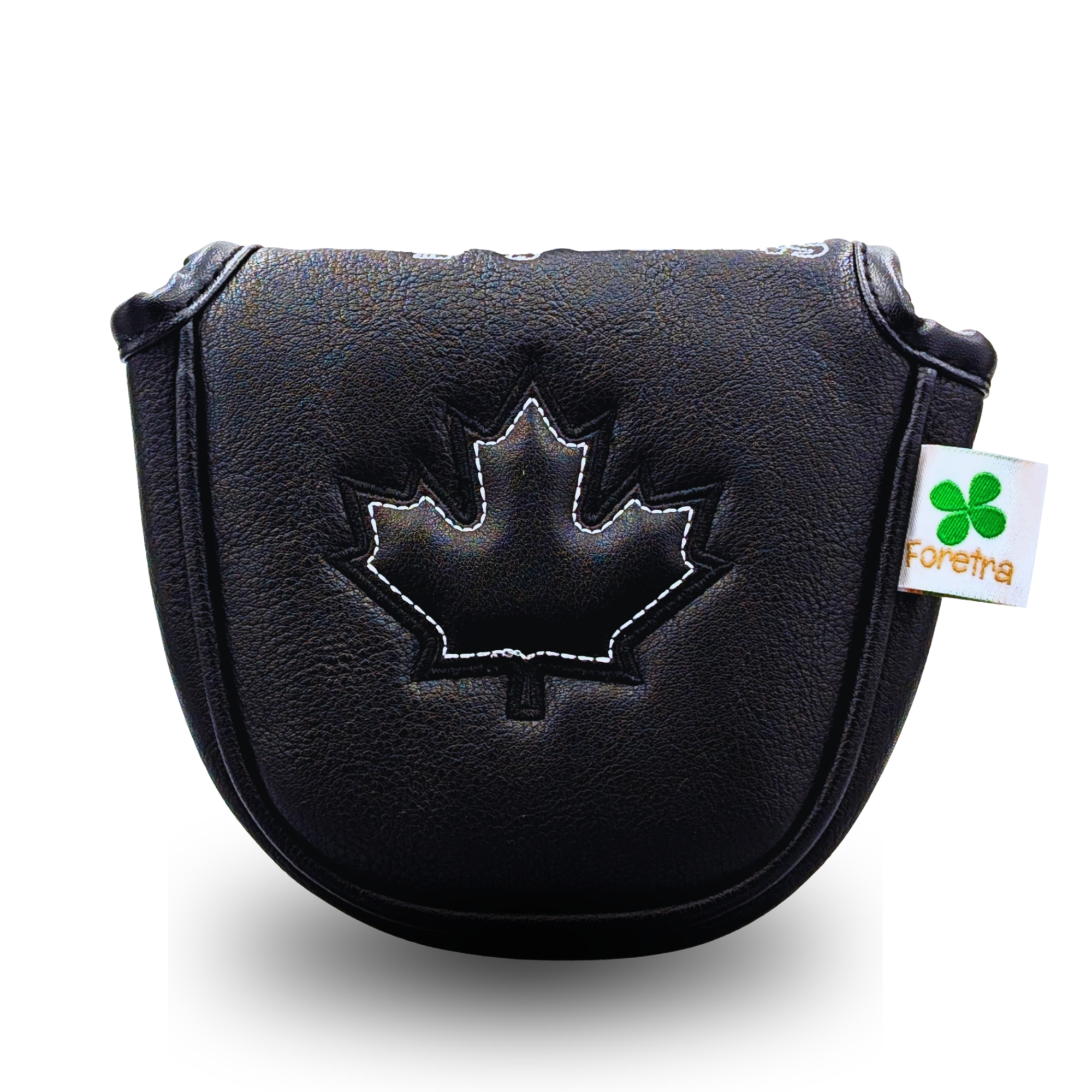 Black Canada Maple Leaf - Mallet Putter Head Cover