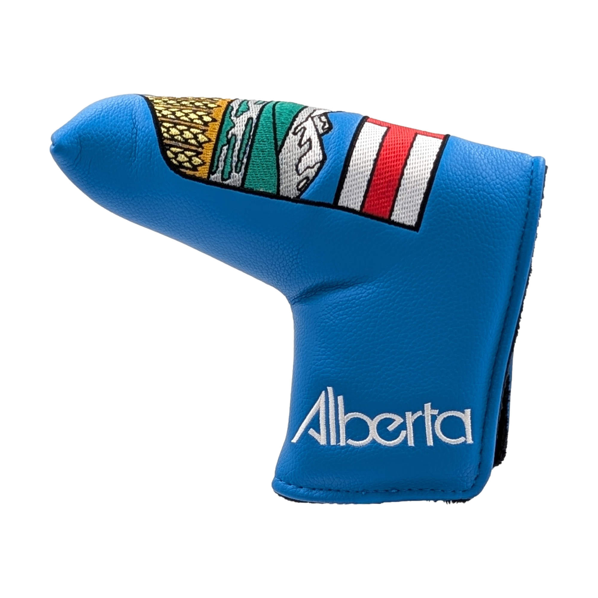 Alberta Shield – Blade Putter Headcover – Bold Alberta Pride