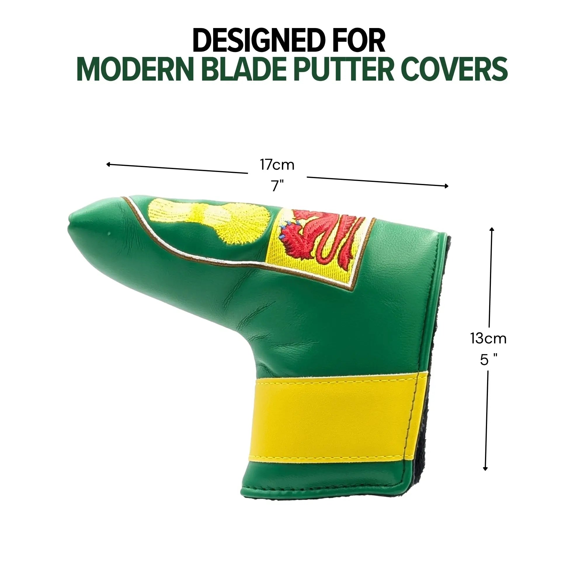 Saskatchewan Shield – Blade Putter Headcover – Bold Prairie Pride