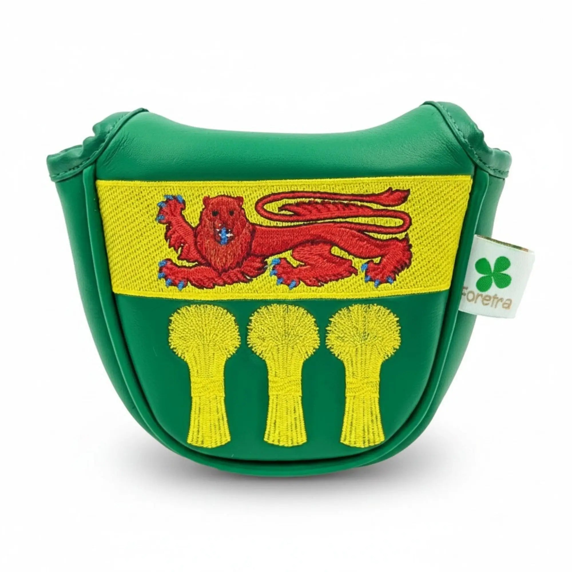Saskatchewan Shield – Mallet Putter Headcover – Bold Prairie Pride