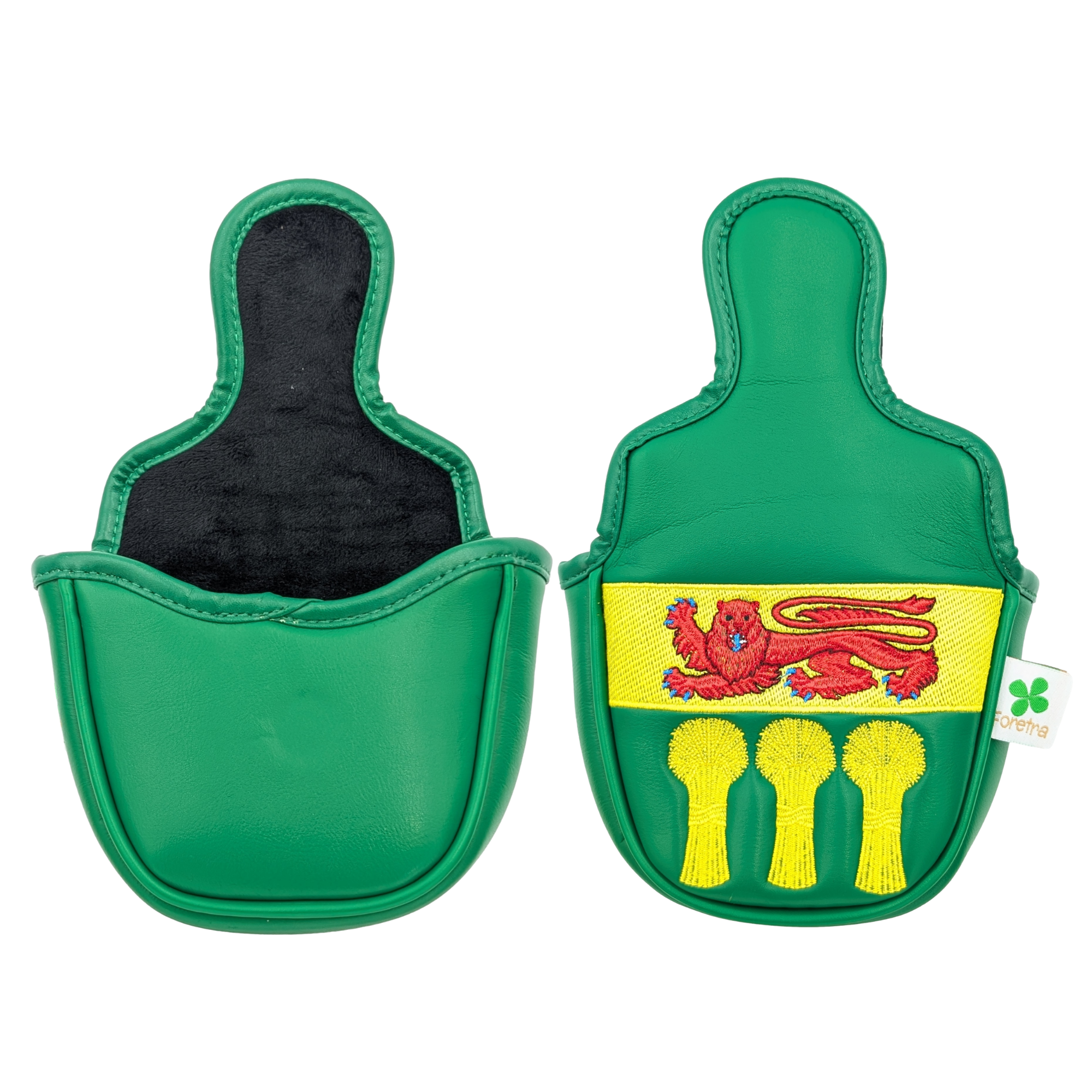 Saskatchewan Shield – Mallet Putter Headcover – Bold Prairie Pride
