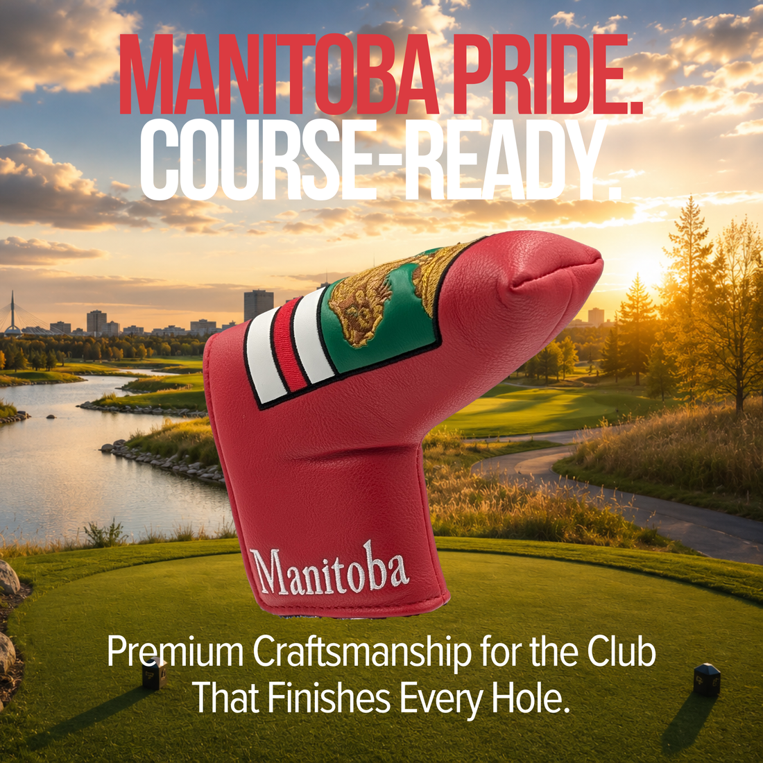 Manitoba Blade Putter Headcover