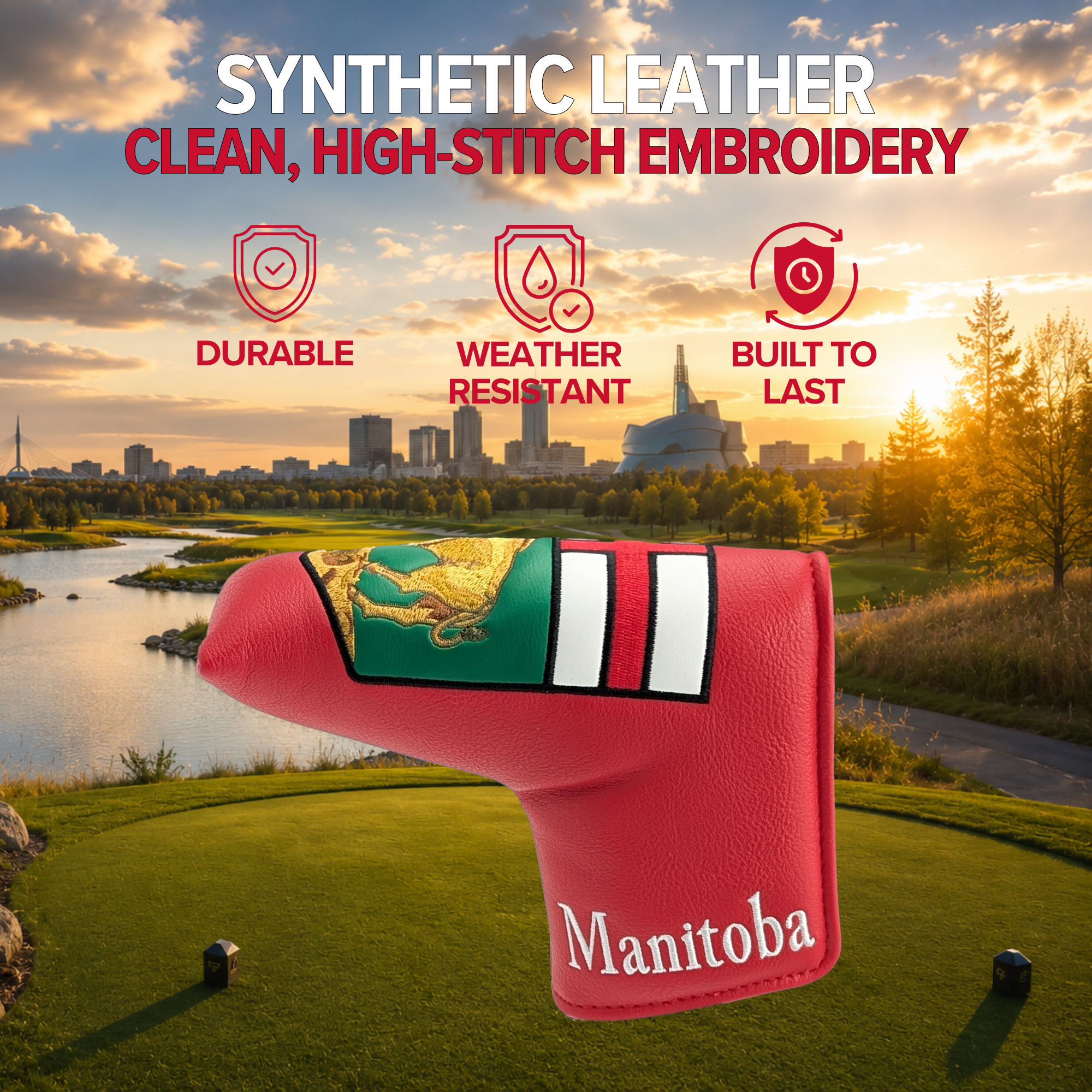 Manitoba Blade Putter Headcover