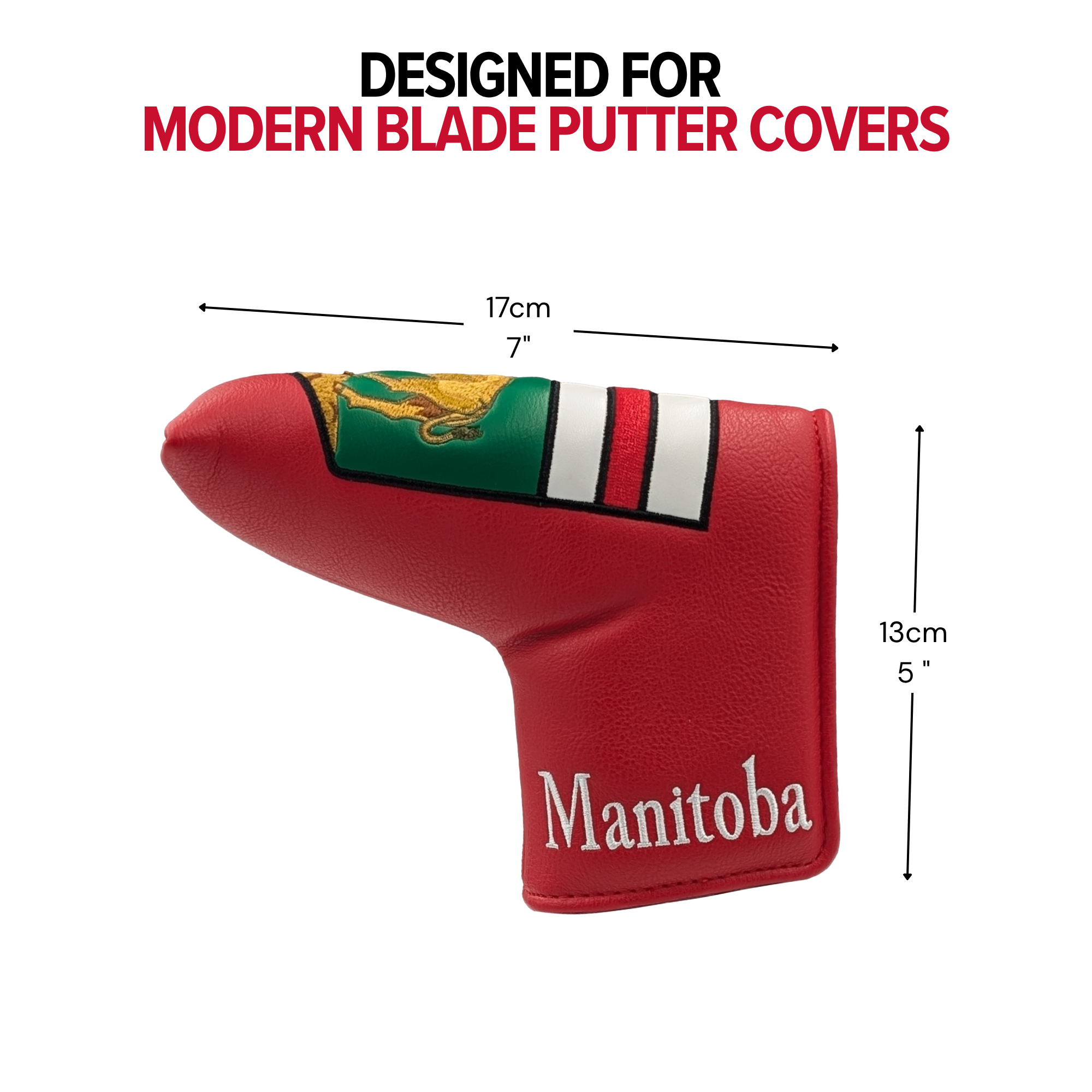Manitoba Blade Putter Headcover
