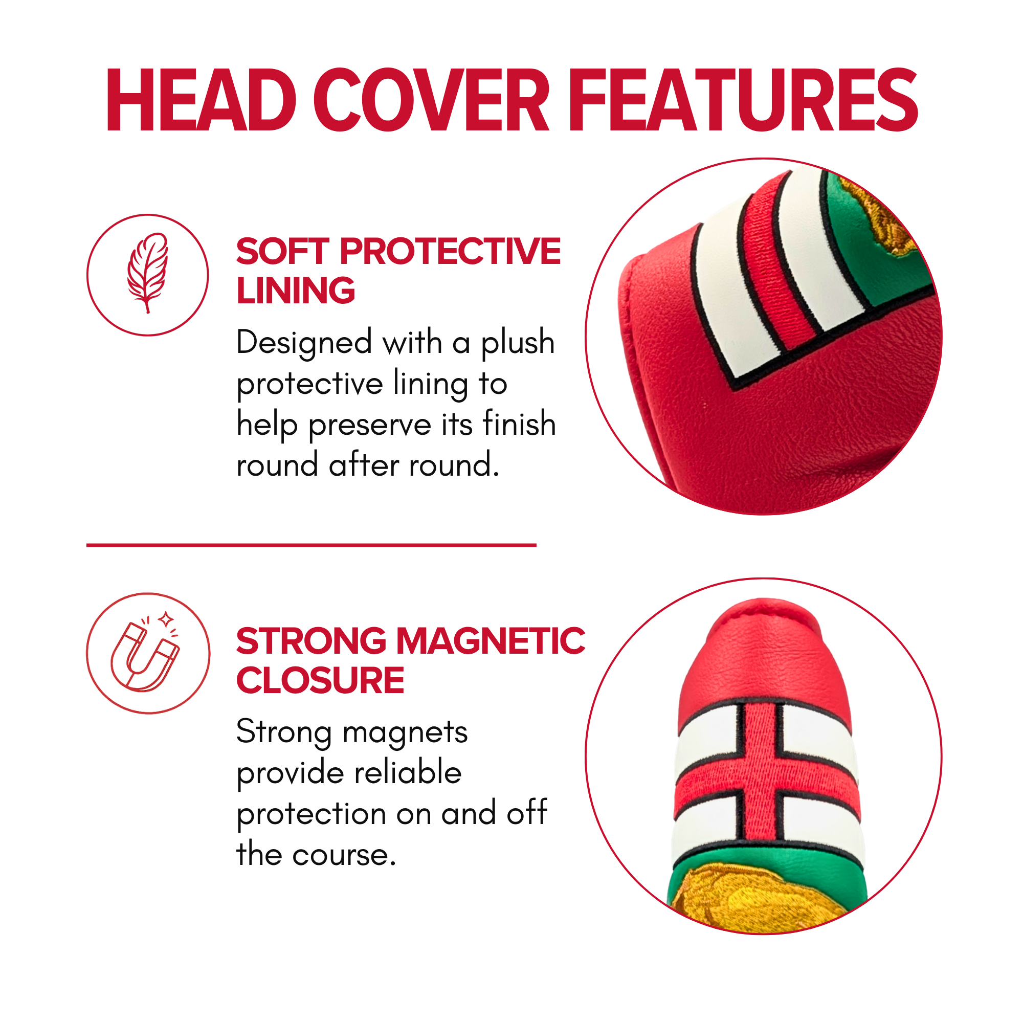 Manitoba Blade Putter Headcover