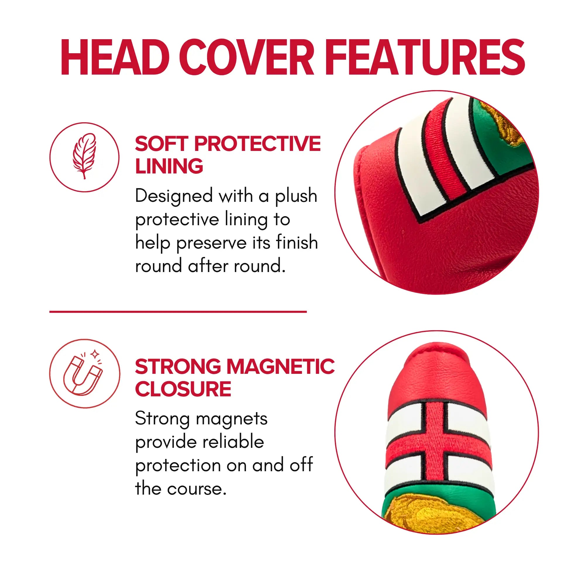 Manitoba Blade Putter Headcover