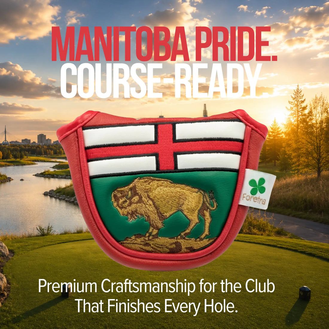 Manitoba Mallet Putter Headcover