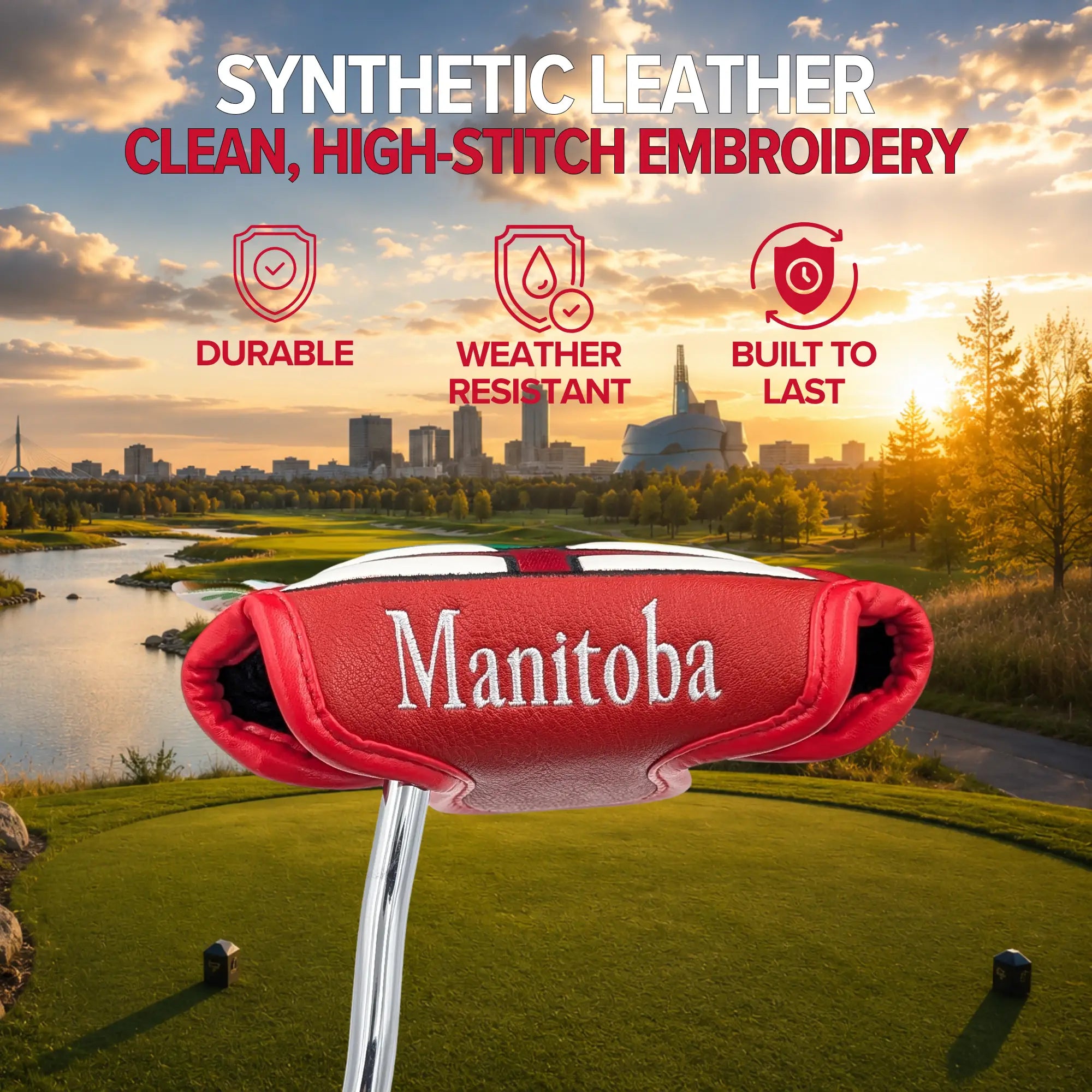 Manitoba Mallet Putter Headcover