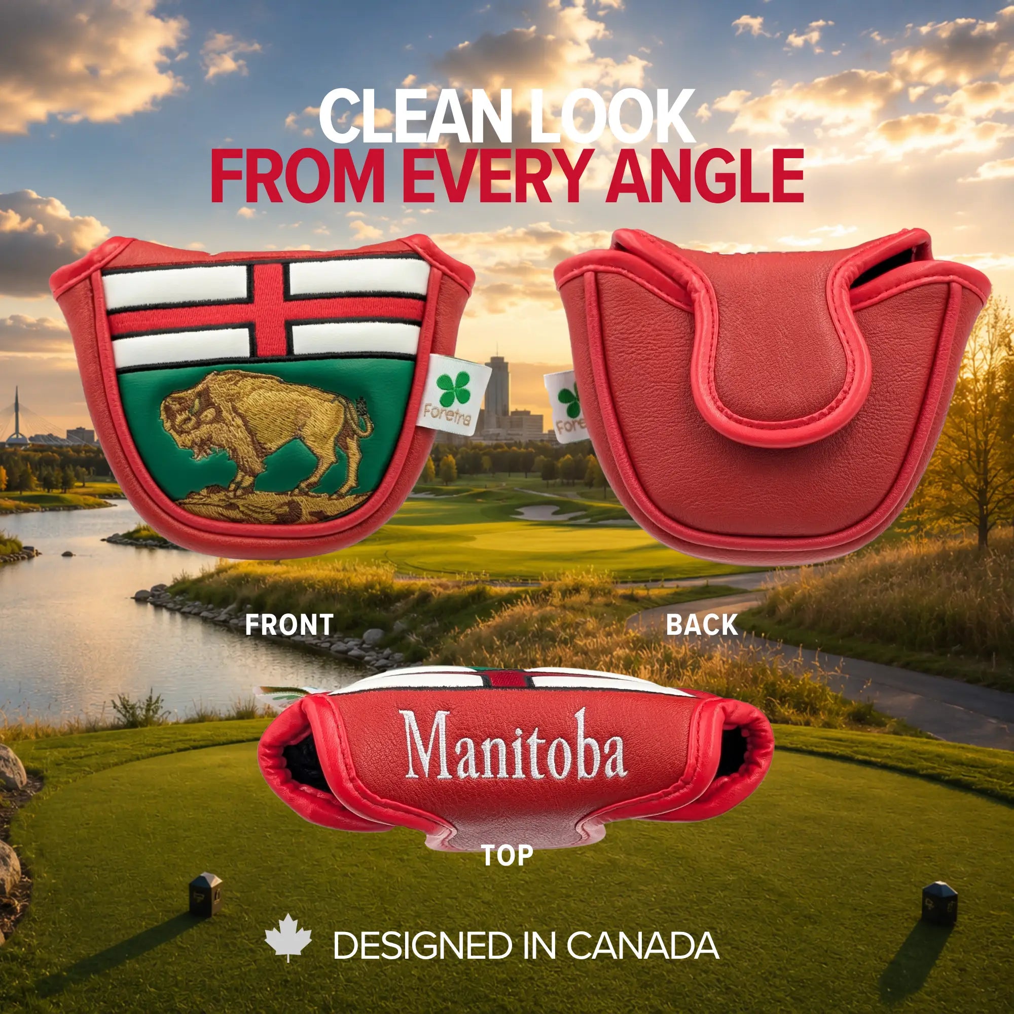 Manitoba Mallet Putter Headcover