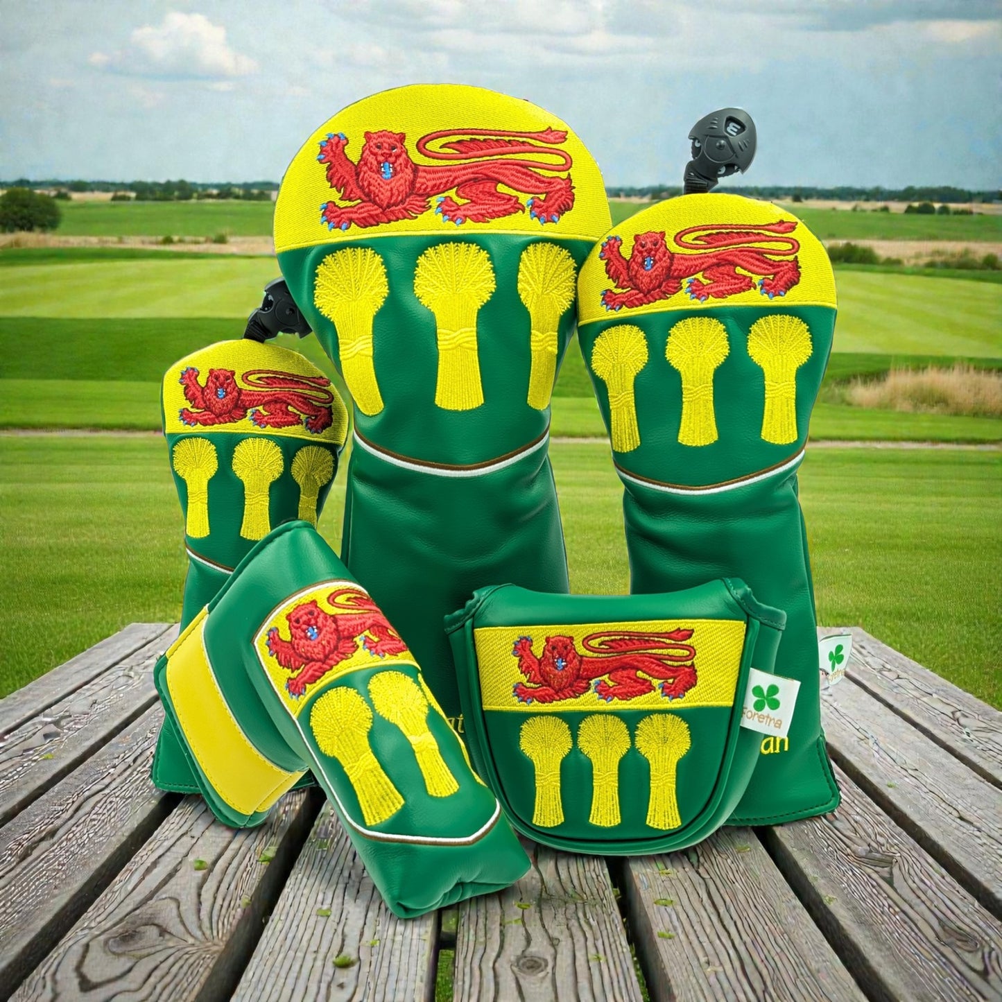 Saskatchewan Shield – Hybrid Headcover – Bold Prairie Pride