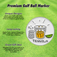 Tequila Golf Ball Marker | Funny Golf Gift for Tequila Lovers
