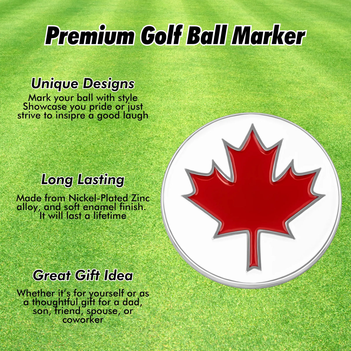 Canada Maple Leaf - Ball Marker