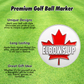Elbows Up Golf Ball Marker | Confidence, Grit & True North Attitude