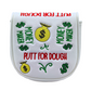 Putt for Dough - Money Maker -  Center Shafted Putter (White)