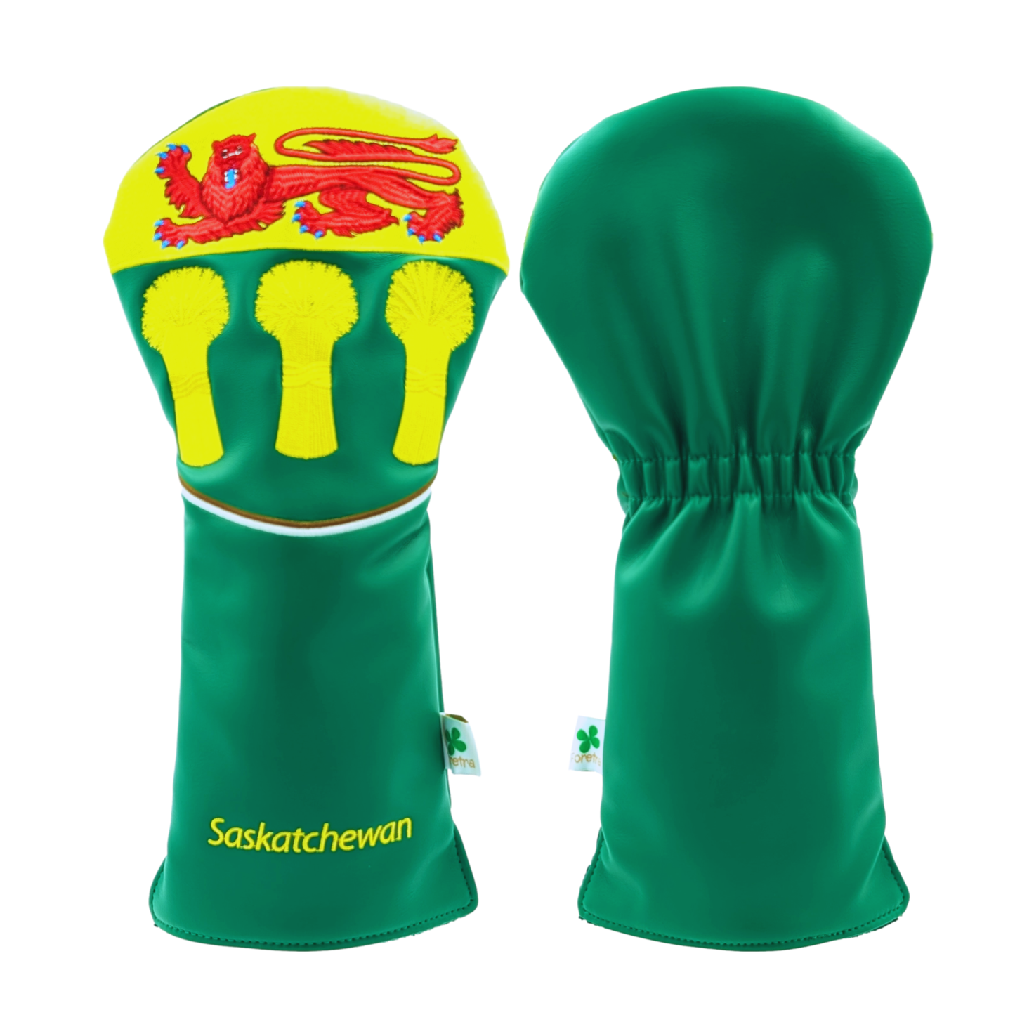 Saskatchewan  Shield -  Driver Head Cover -Stylish Prairie Pride