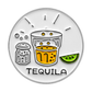 Tequila Golf Ball Marker | Funny Golf Gift for Tequila Lovers