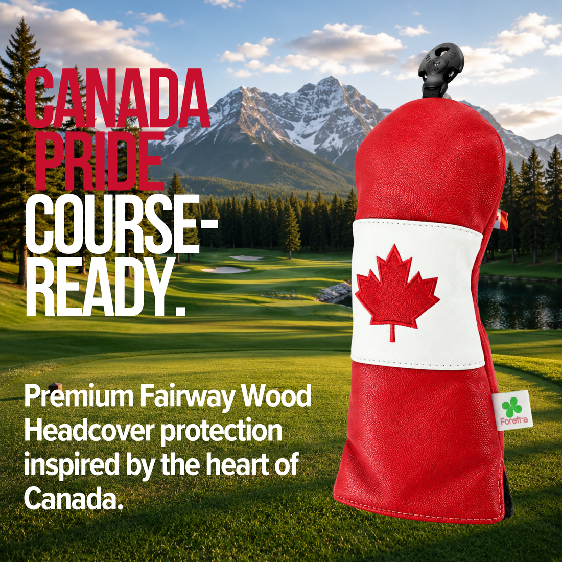 Canada Flag - Fairway Wood Head Cover