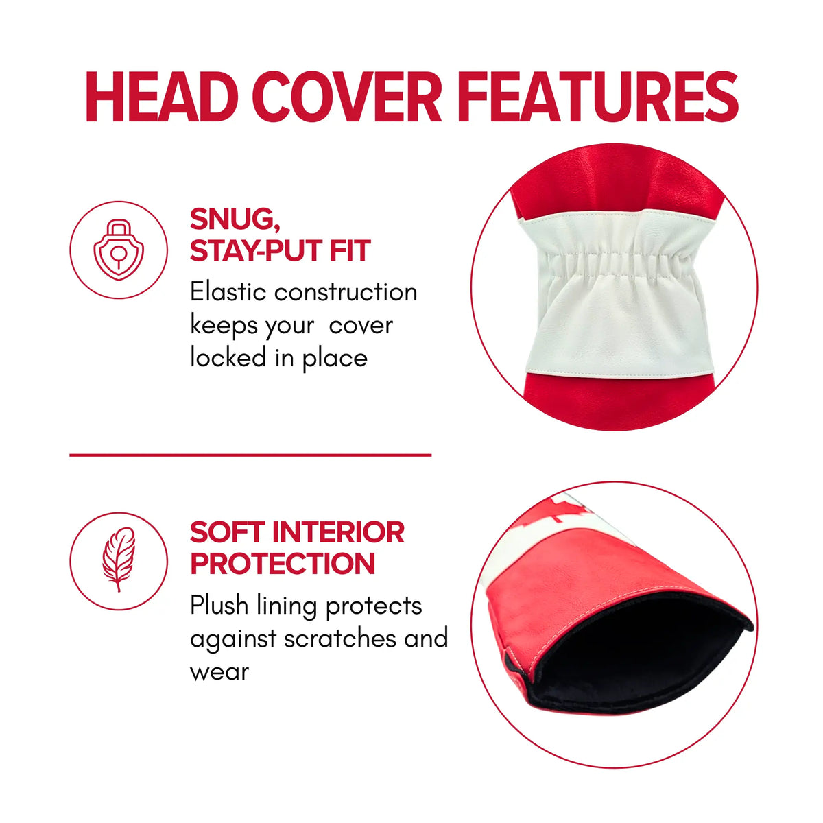 Canada Flag - Fairway Wood Head Cover