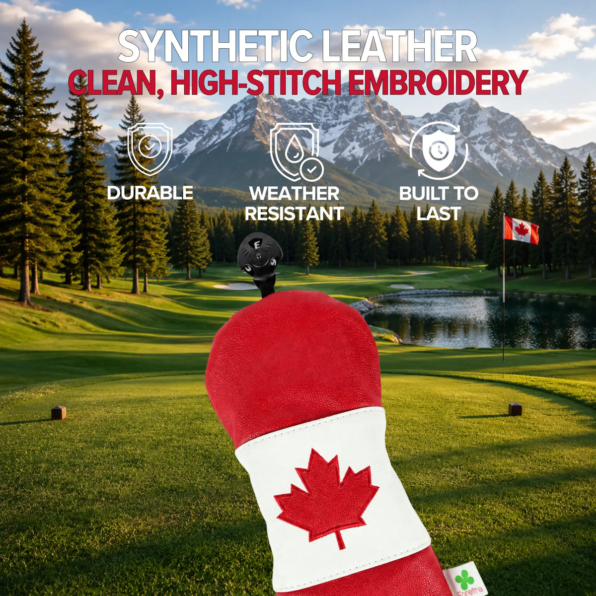 Canada Flag - Fairway Wood Head Cover