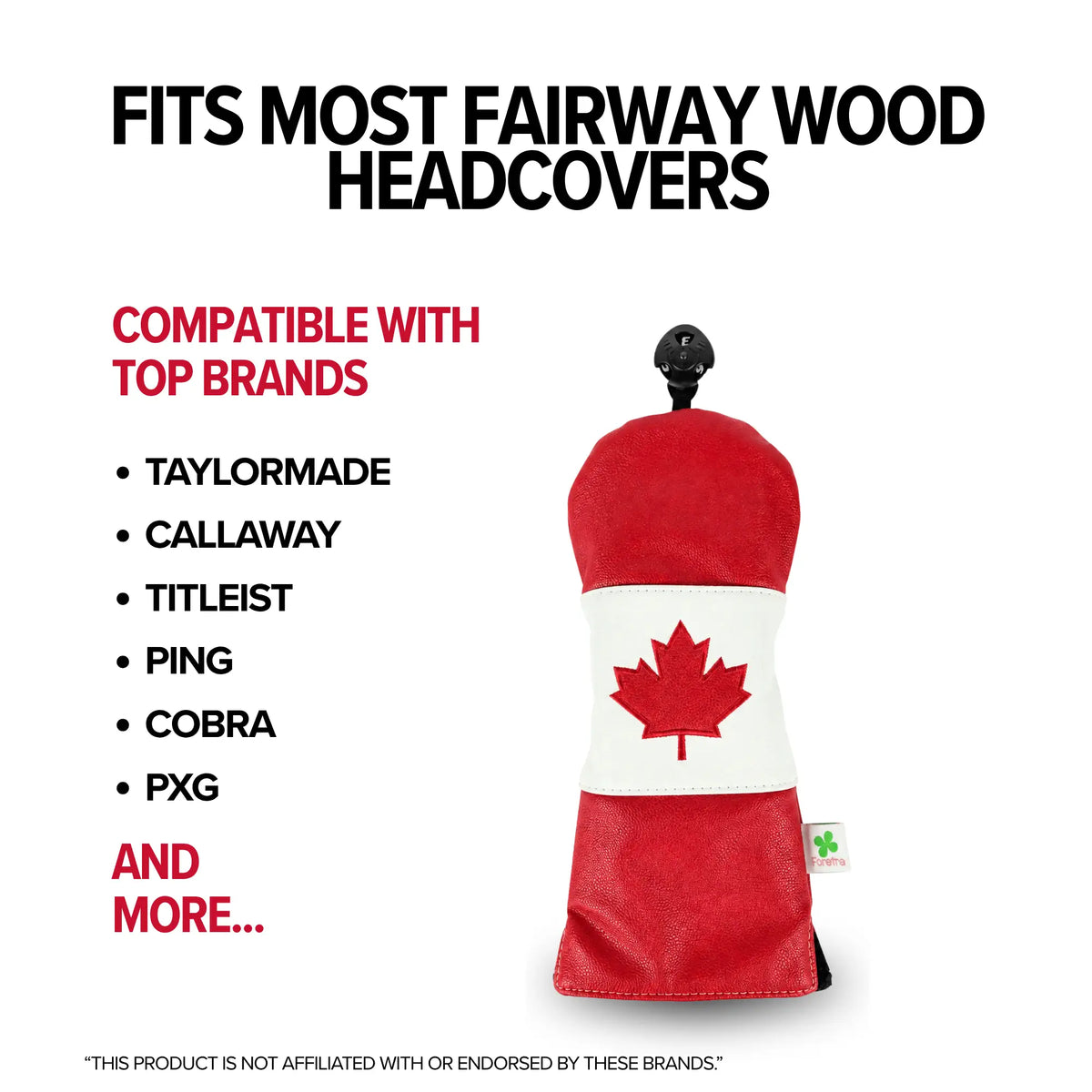 Canada Flag - Fairway Wood Head Cover