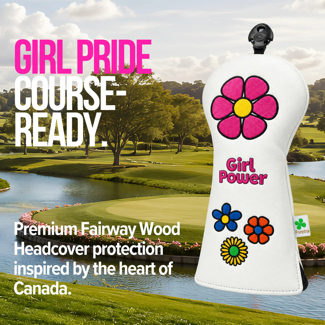Girl Power - Fairway Wood Head Cover