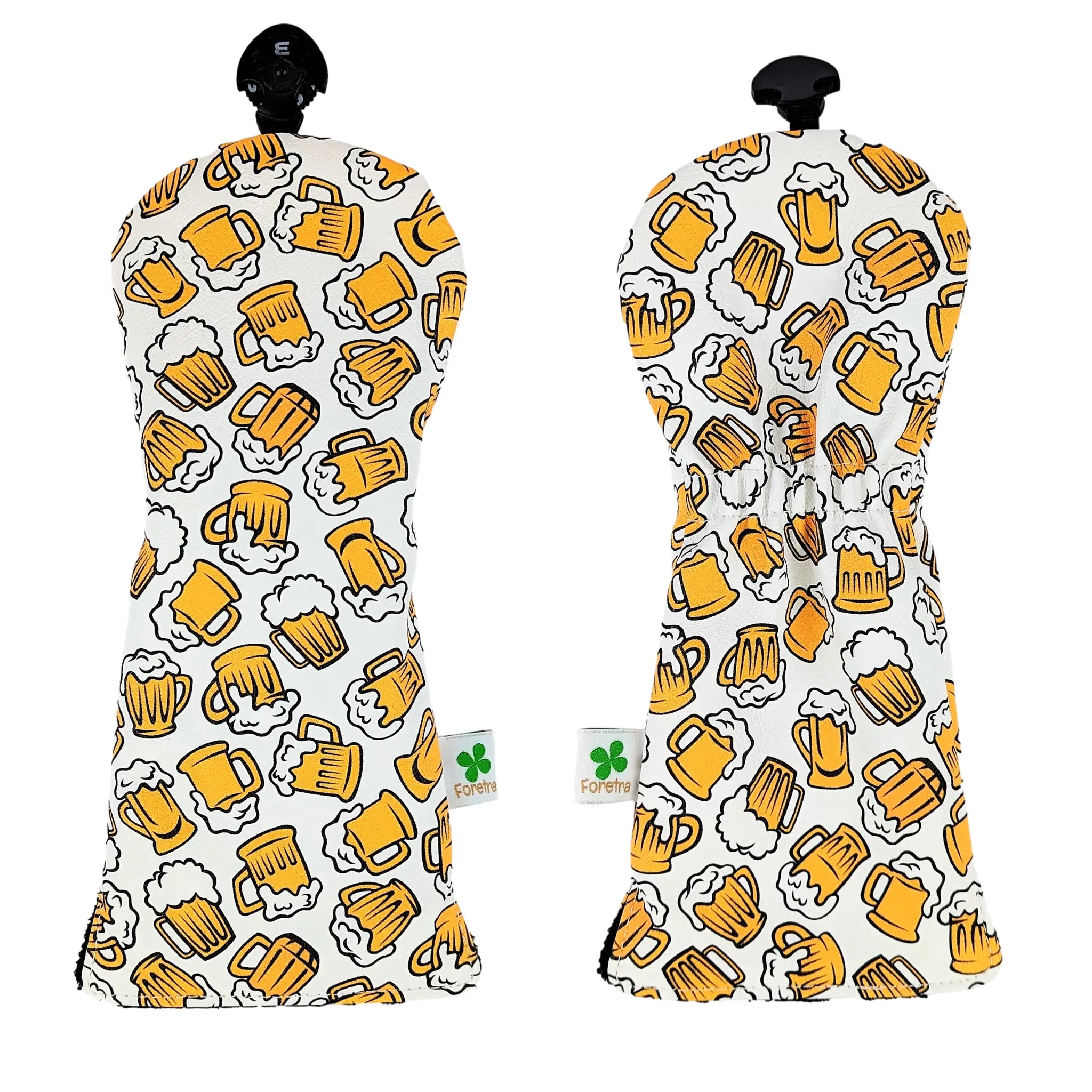 Beer Mugs pattern - Fairway Wood Head Cover