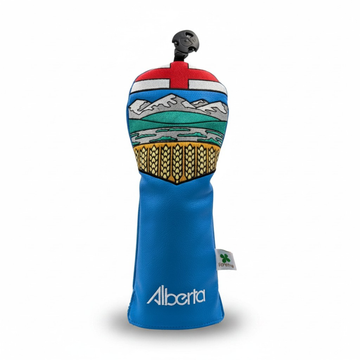 Alberta Shield – Fairway Wood Headcover – Bold Alberta Pride