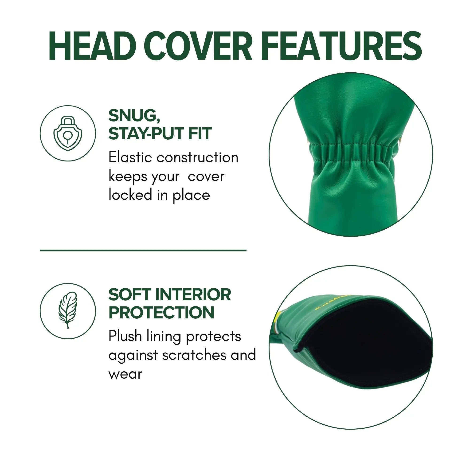 Saskatchewan Shield – Fairway Wood Headcover – Bold Prairie Pride