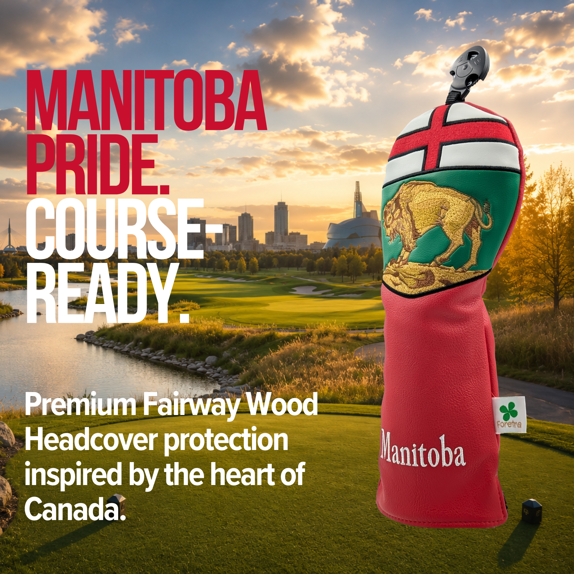 Manitoba Fairway Wood Headcover