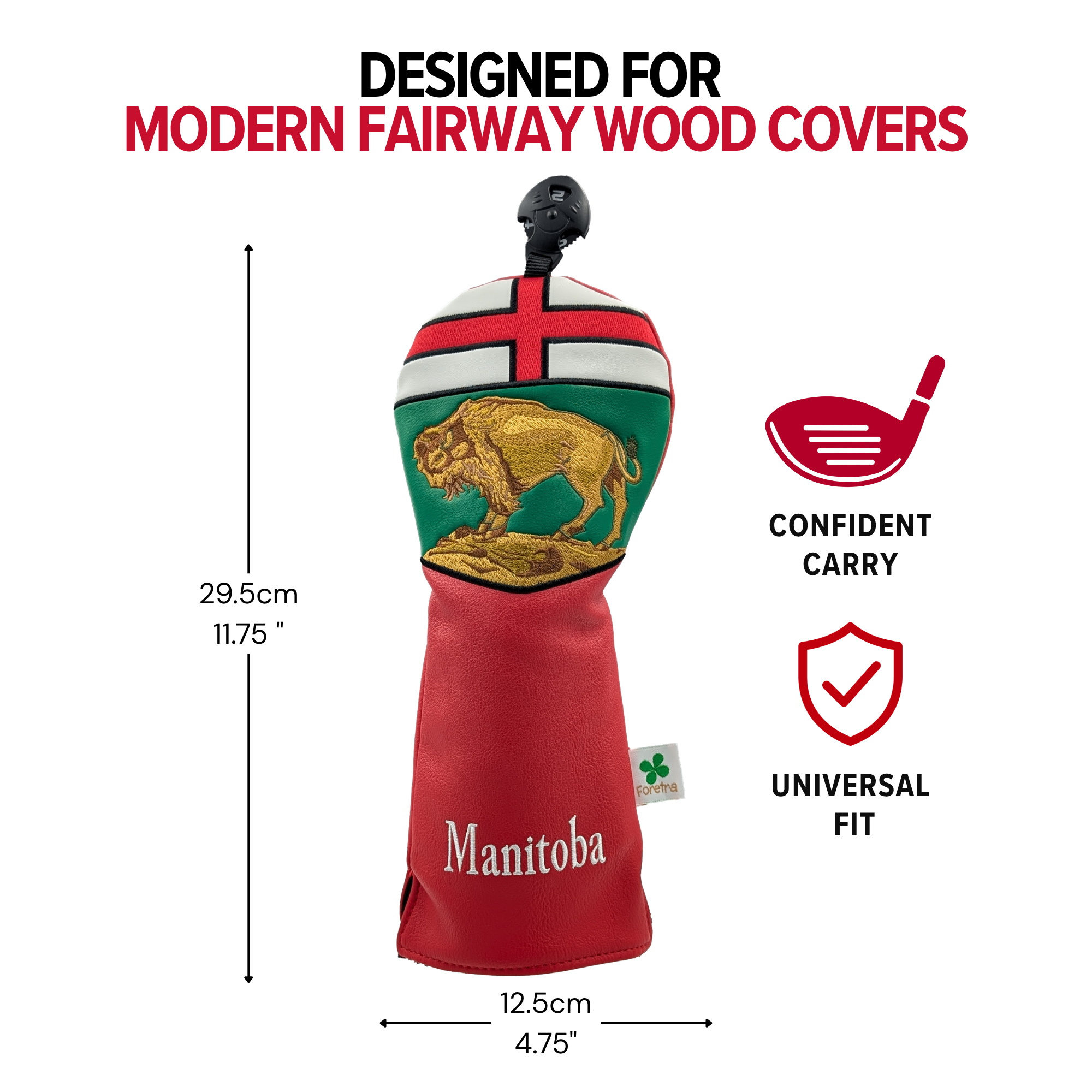 Manitoba Fairway Wood Headcover