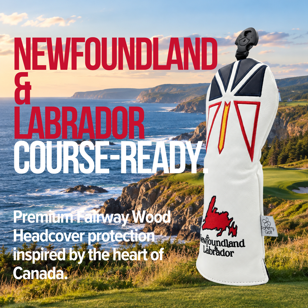 Newfoundland & Labrador Fairway Wood Headcover