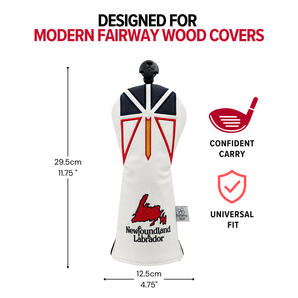 Newfoundland & Labrador Fairway Wood Headcover