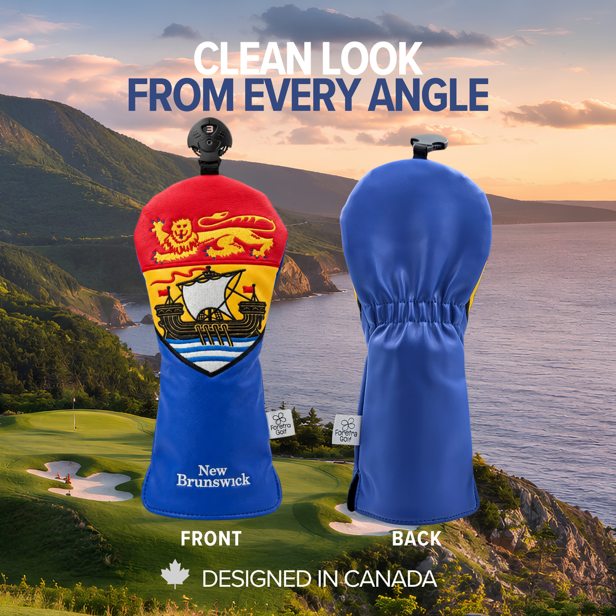 New Brunswick Shield - Fairway Wood Headcover