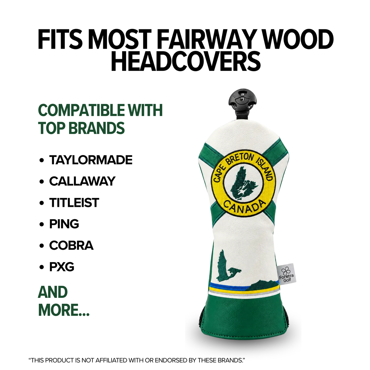 Cape Breton Island - Fairway Wood Headcover