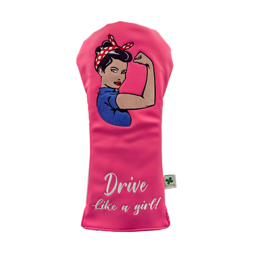 Drive like a Girl  -  Driver Head Cover