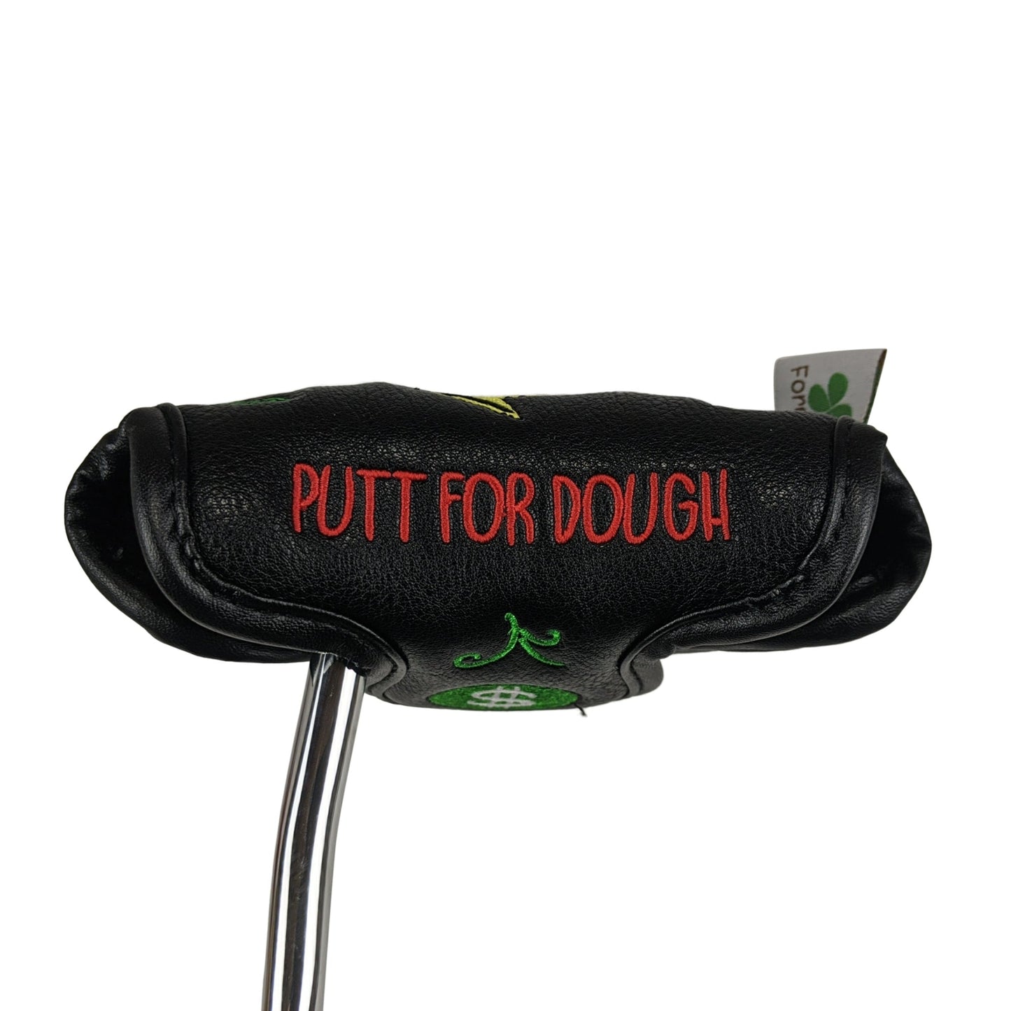Putt for Dough - Money Maker - Mallet Putter Head Cover  (Black)