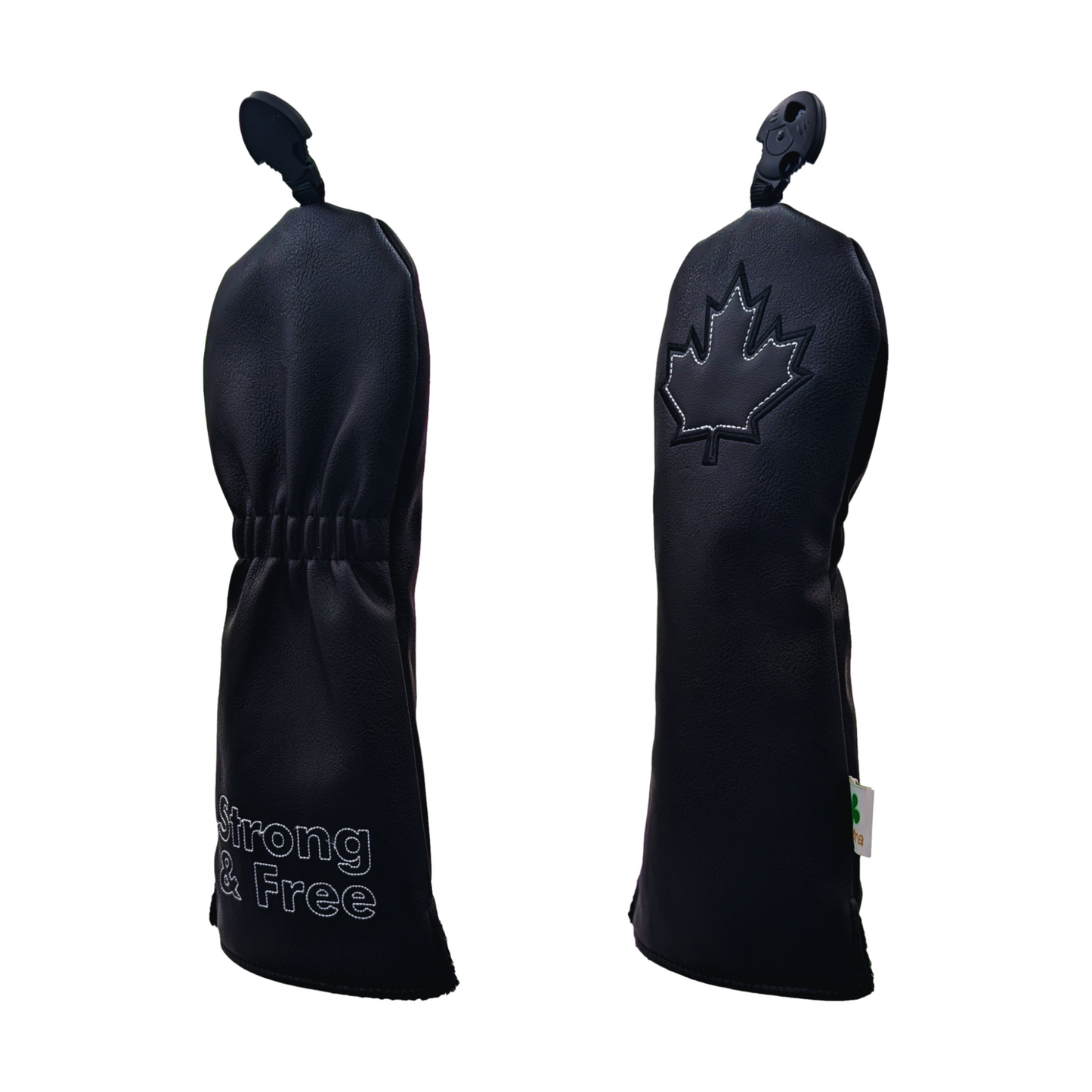 Canada Black Maple Leaf - Fairway Wood Headcover - Strong & Free