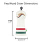 Mexico -  Fairway Wood Head Cover