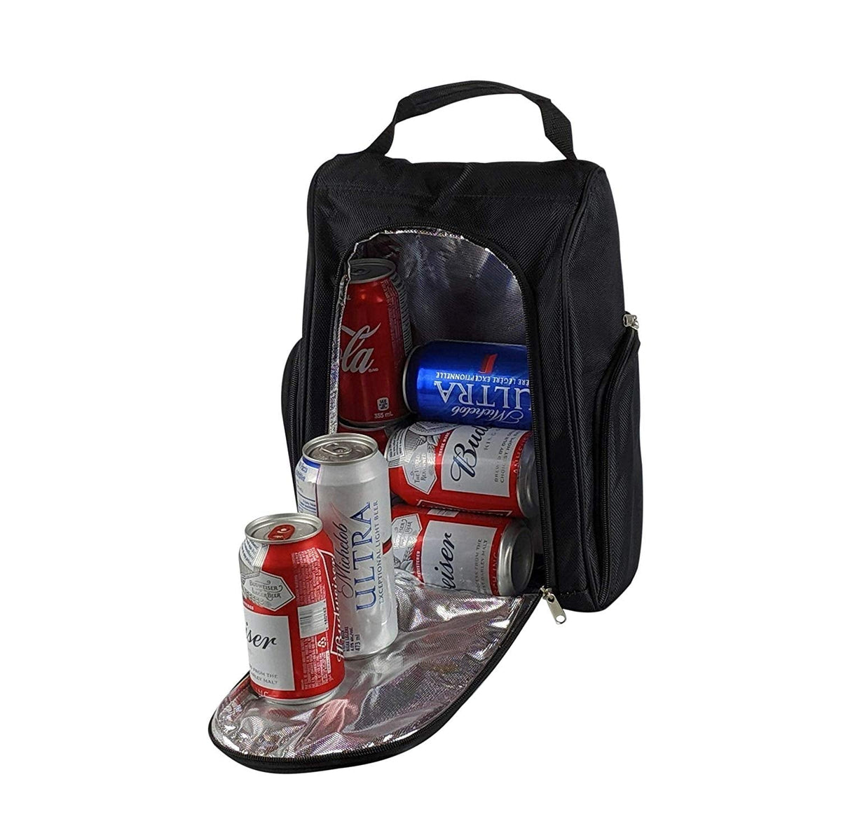 Golf Cooler Shoe Bag - Bring Your Beer Incognito to The Golf Course