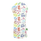 GOLF ICONS Pattern -  Driver Head Cover