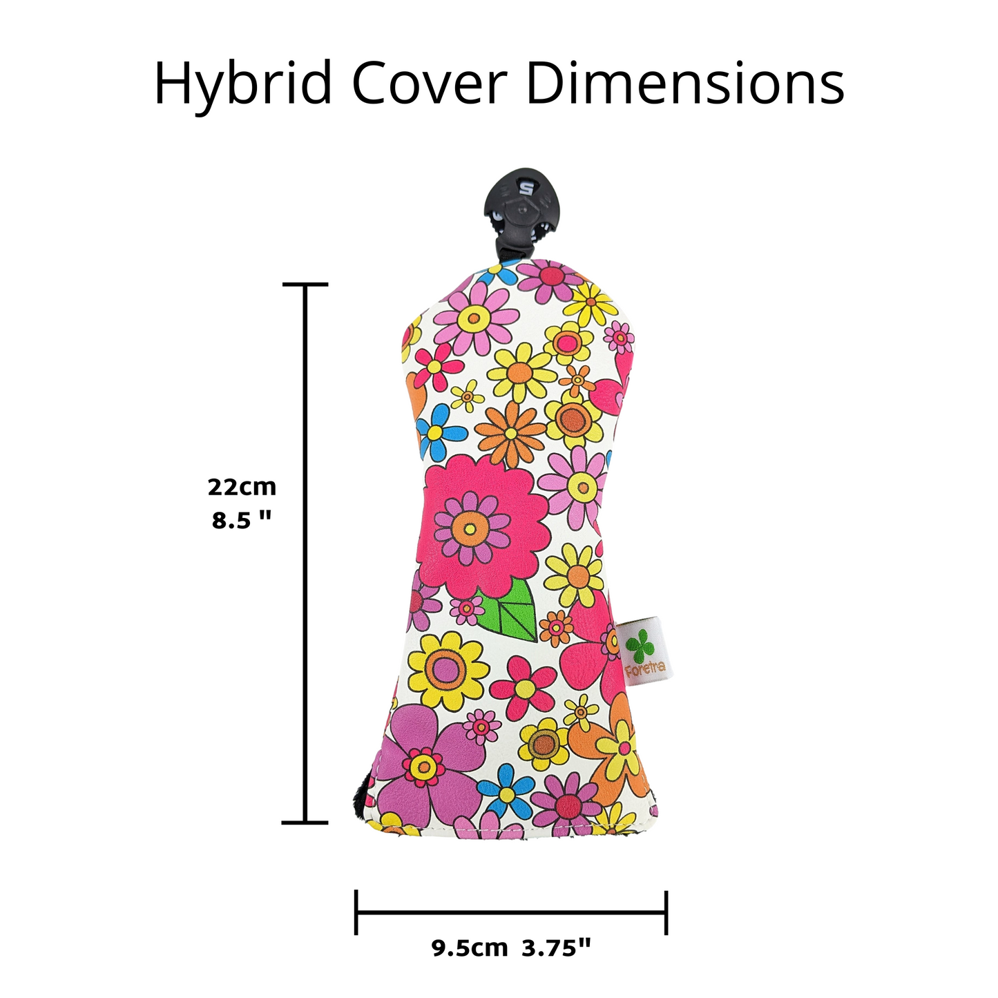 Flowers pattern - Utility / Hybrid Head Cover